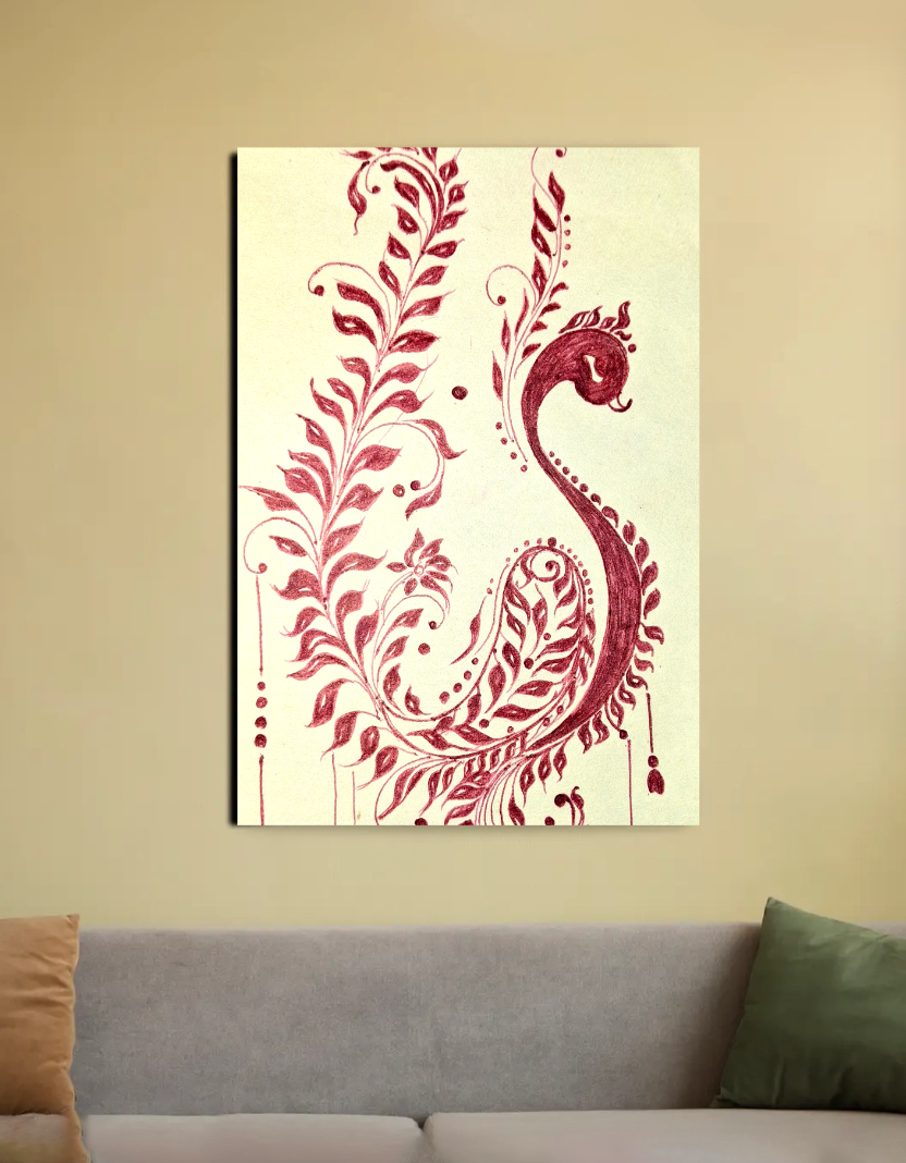 Detailed design 20"x30" Canvas Poster by @_art_era___