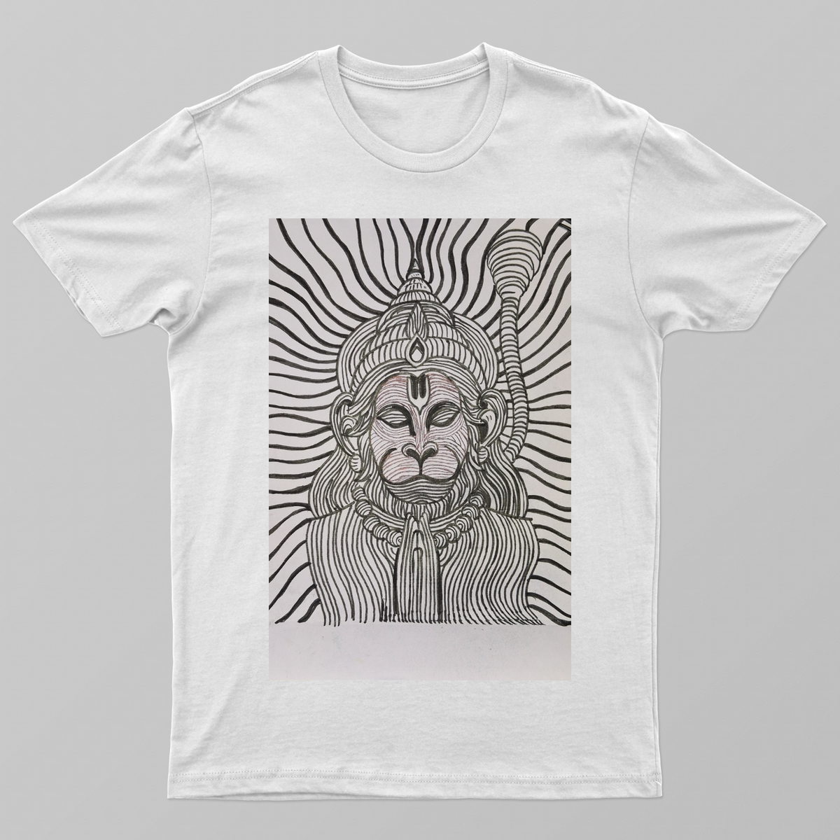 Hanumanji tshirt Unisex T-shirt by @_art_era___