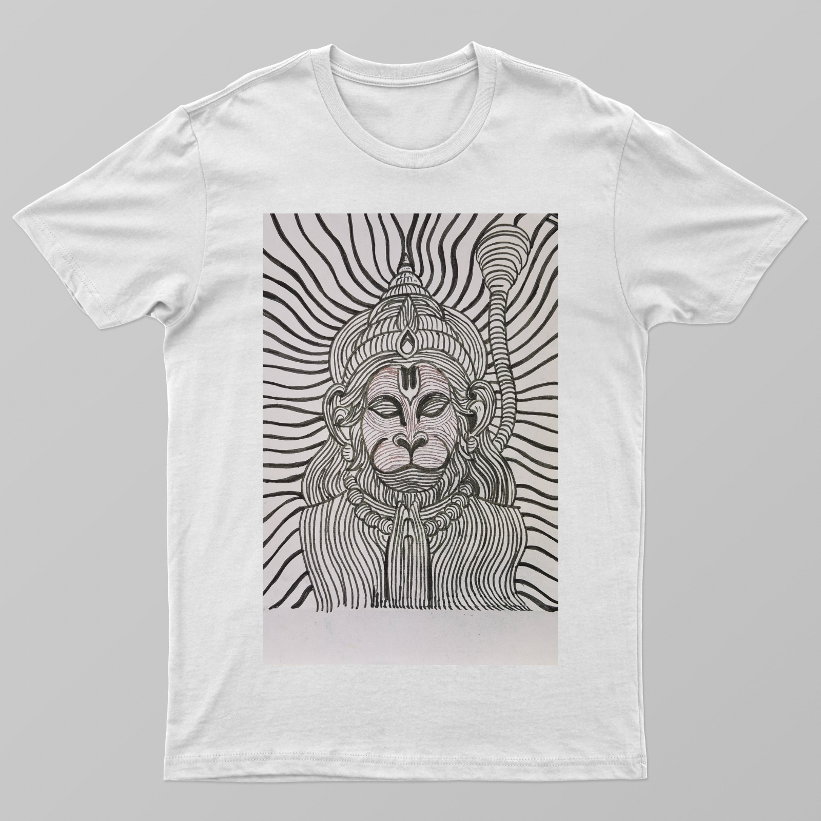 Hanumanji tshirt Unisex T-shirt by @_art_era___