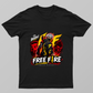 Free Fire Battle Warrior – Gaming T-Shirt Unisex T-shirt by @___parmeshwar_u