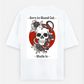 Bold Oversized T-shirt (Back print) by @sakshi_kankariya_