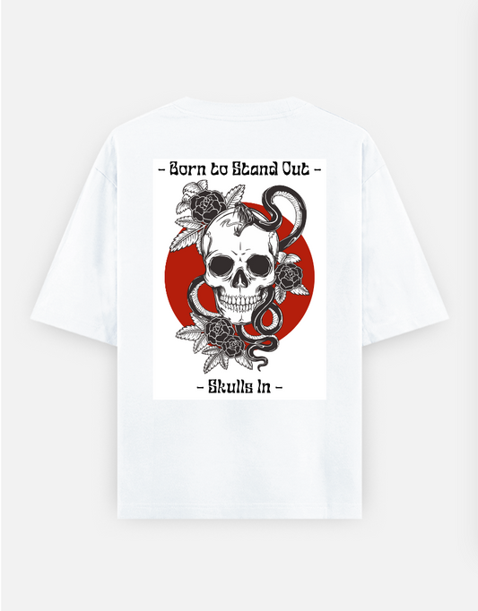 Bold Oversized T-shirt (Back print) by @sakshi_kankariya_