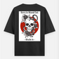 Bold Oversized T-shirt (Back print) by @sakshi_kankariya_