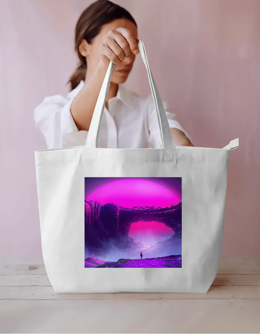 The New Horizon Tote Bag Everyday Large Tote Bag by @rd_digital_store