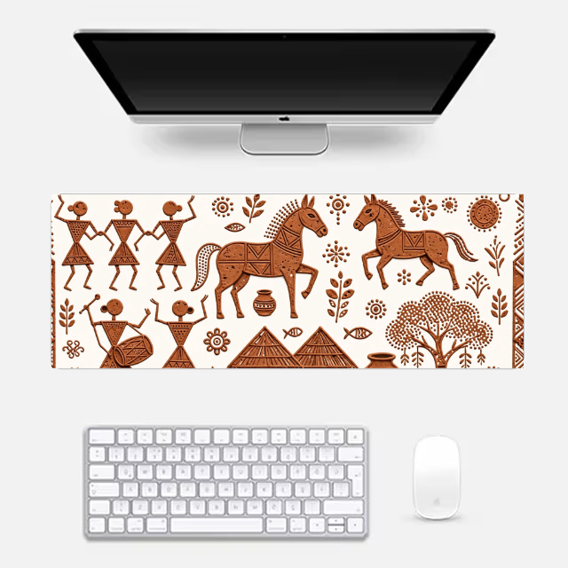 Bankura  Art Gaming Pad Gaming Pad by @rd_digital_store