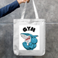 Gym Lover Zipper Tote Bag by Arjun Srivastaua