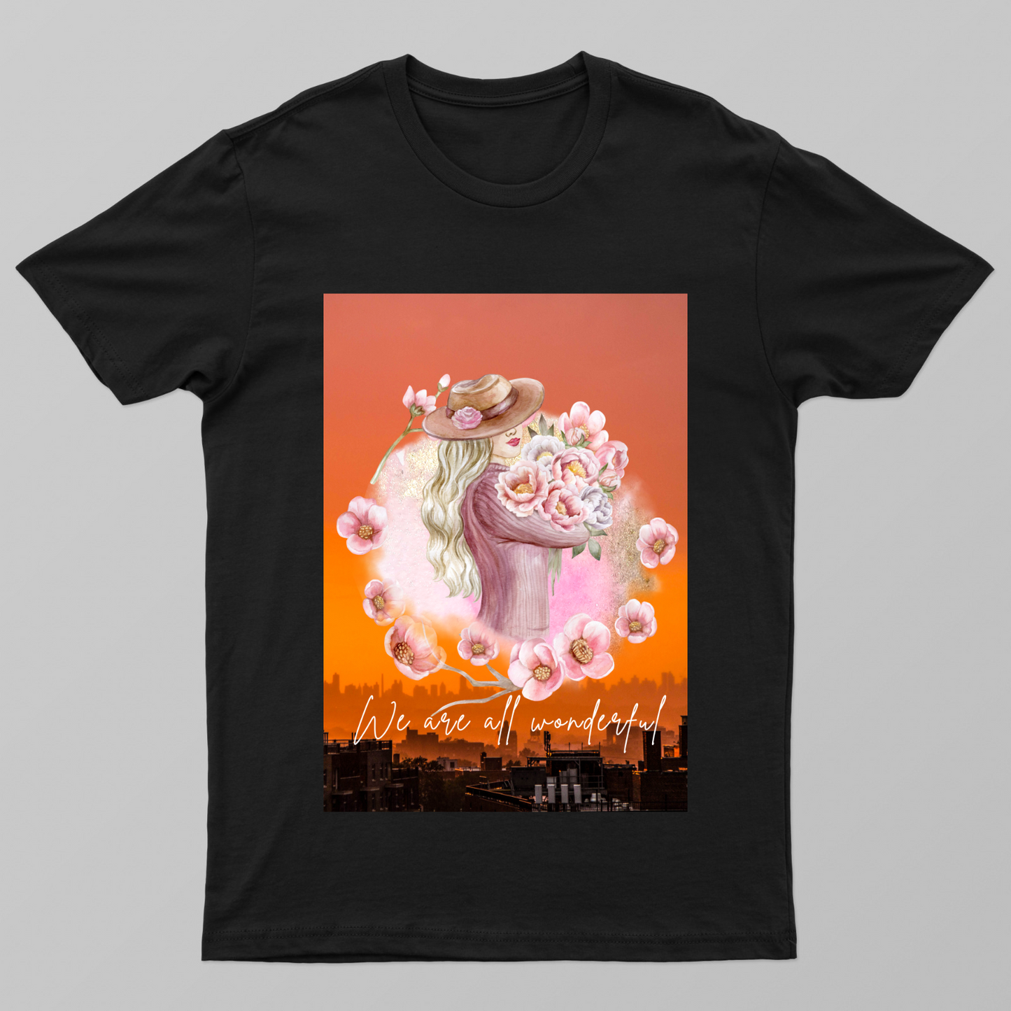 We are all wonderful Unisex T-shirt by Arjun Srivastaua