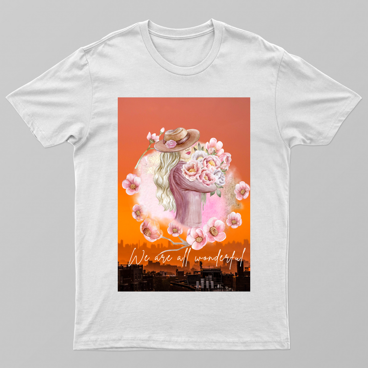 We are all wonderful Unisex T-shirt by Arjun Srivastaua
