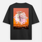 We Are All Wonderful Oversized T-shirt (Back print) by Arjun Srivastaua