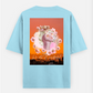 We Are All Wonderful Oversized T-shirt (Back print) by Arjun Srivastaua