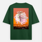 We Are All Wonderful Oversized T-shirt (Back print) by Arjun Srivastaua