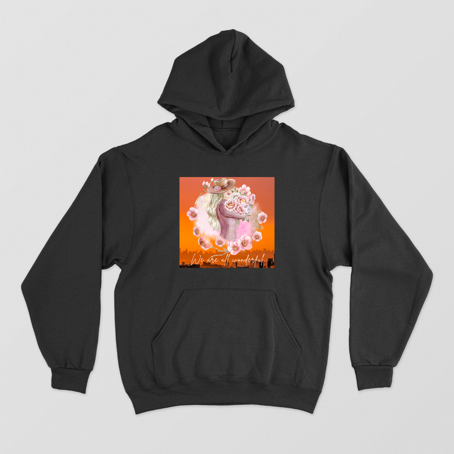 We Are All Wonderful Unisex Hoodie by Arjun Srivastaua