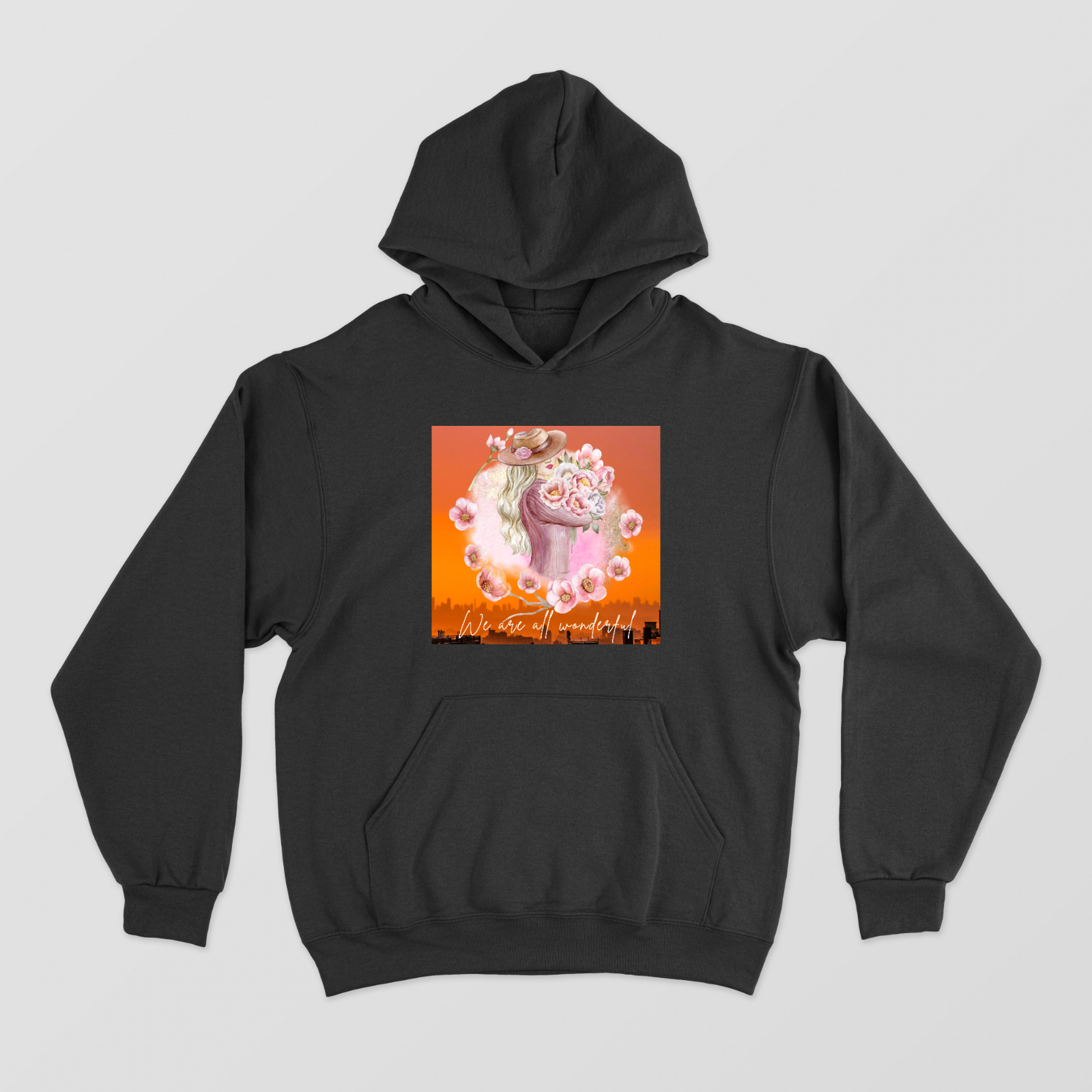 We Are All Wonderful Unisex Hoodie by Arjun Srivastaua