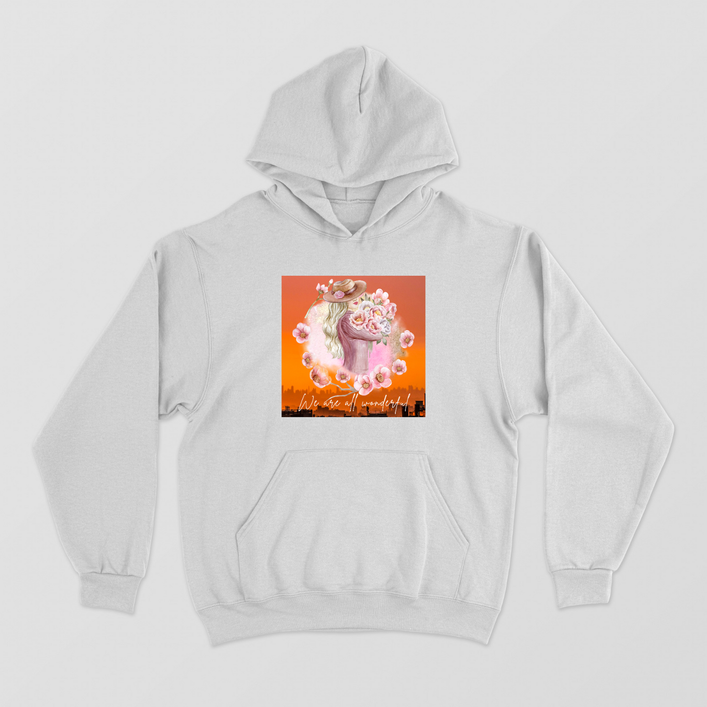 We Are All Wonderful Unisex Hoodie by Arjun Srivastaua