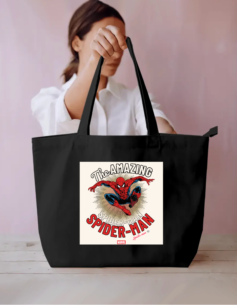 The Amazing Spider-Man Everyday Large Tote Bag by Arjun Srivastaua