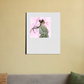 Chinese girl cute design 16"x20" Canvas Poster by Vijeta Kumari