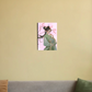 Aesthetic Chinese girl 8"x12" Canvas Poster by Vijeta Kumari