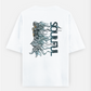 Soulful by Mizo Doodler Oversized T-shirt (Back print) by @mizo_doodles_humour