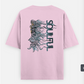 Soulful by Mizo Doodler Oversized T-shirt (Back print) by @mizo_doodles_humour