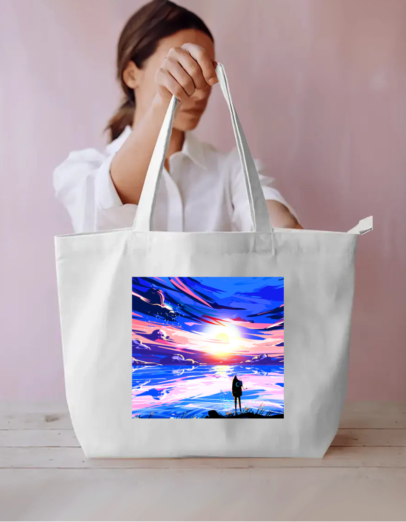 Heavenly Art Tote Bag Everyday Large Tote Bag by @rd_digital_store
