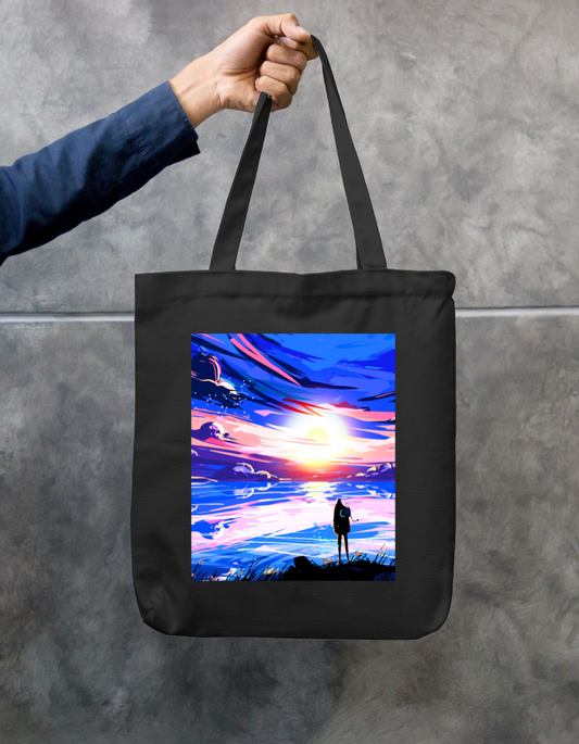 Heavenly Art Tote Bag Zipper Tote Bag by @rd_digital_store