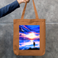 Heavenly Art Tote Bag Zipper Tote Bag by @rd_digital_store