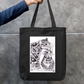 Rooted in love Zipper Tote Bag by Mardrella Kharmawphlang