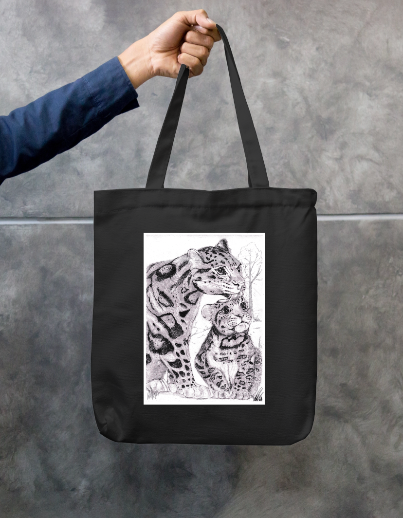 Rooted in love Zipper Tote Bag by Mardrella Kharmawphlang