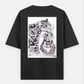 Rooted in love Oversized T-shirt (Back print) by Mardrella Kharmawphlang