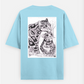Rooted in love Oversized T-shirt (Back print) by Mardrella Kharmawphlang