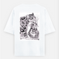 Rooted in love Oversized T-shirt (Back print) by Mardrella Kharmawphlang