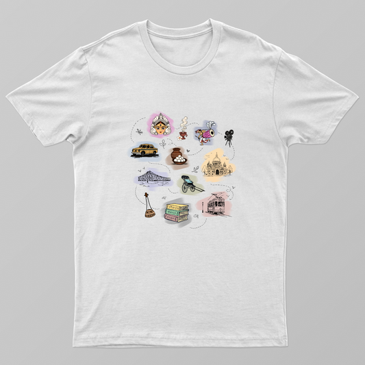 A piece of Bengal Unisex T-shirt by @artistic.soul_np_