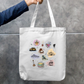 A Piece of Bengal Zipper Tote Bag by @artistic.soul_np_