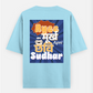 Ayee Moorkh Apni Chhavi Sudhaar Graphic Printed T-Shirt Oversized T-shirt (Back print) by @artistic.soul_np_