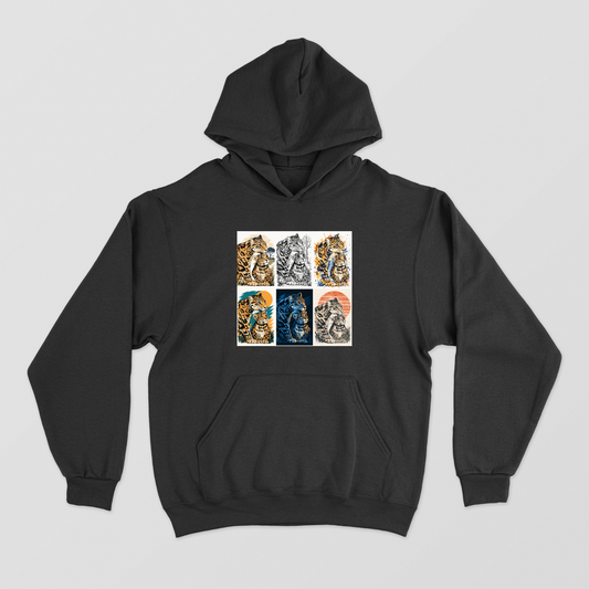 Leopard Unisex Hoodie by Mardrella Kharmawphlang