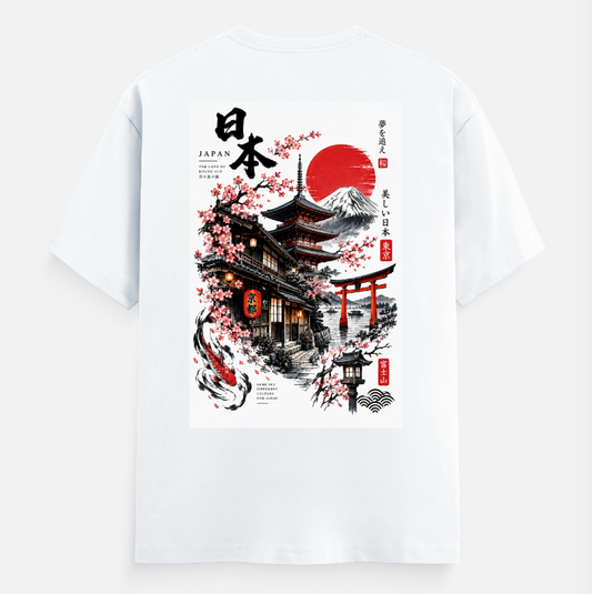 Lavissworld Unisex T-shirt back print by LAVISSSWORLD 