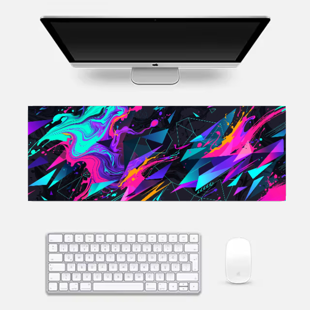 Neon Art Gaming Pad Gaming Pad by @rd_digital_store