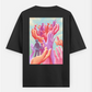 Cool hands Oversized T-shirt (Back print) by Elarte_08