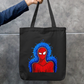 Spidy..! Zipper Tote Bag by Manish Pawar