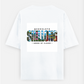 Shillong Oversized T-shirt (Back print) by Mardi