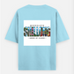 Shillong Oversized T-shirt (Back print) by Mardi