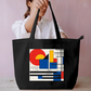 Line art Tote Bag Everyday Large Tote Bag by @rd_digital_store
