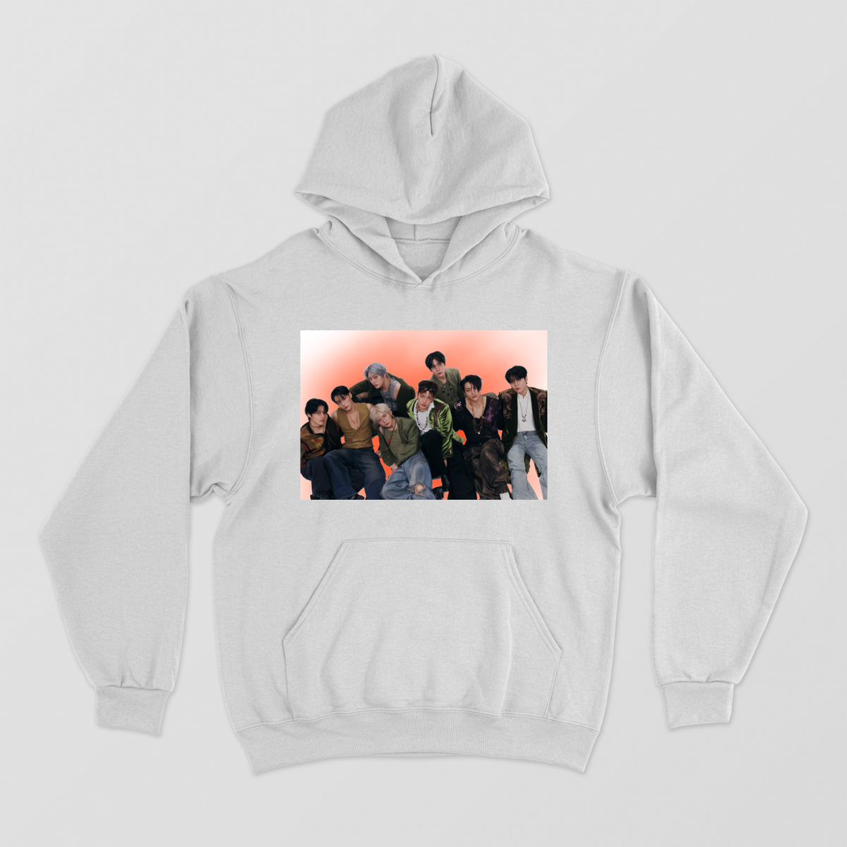 Ateez Unisex Hoodie by Elarte_08