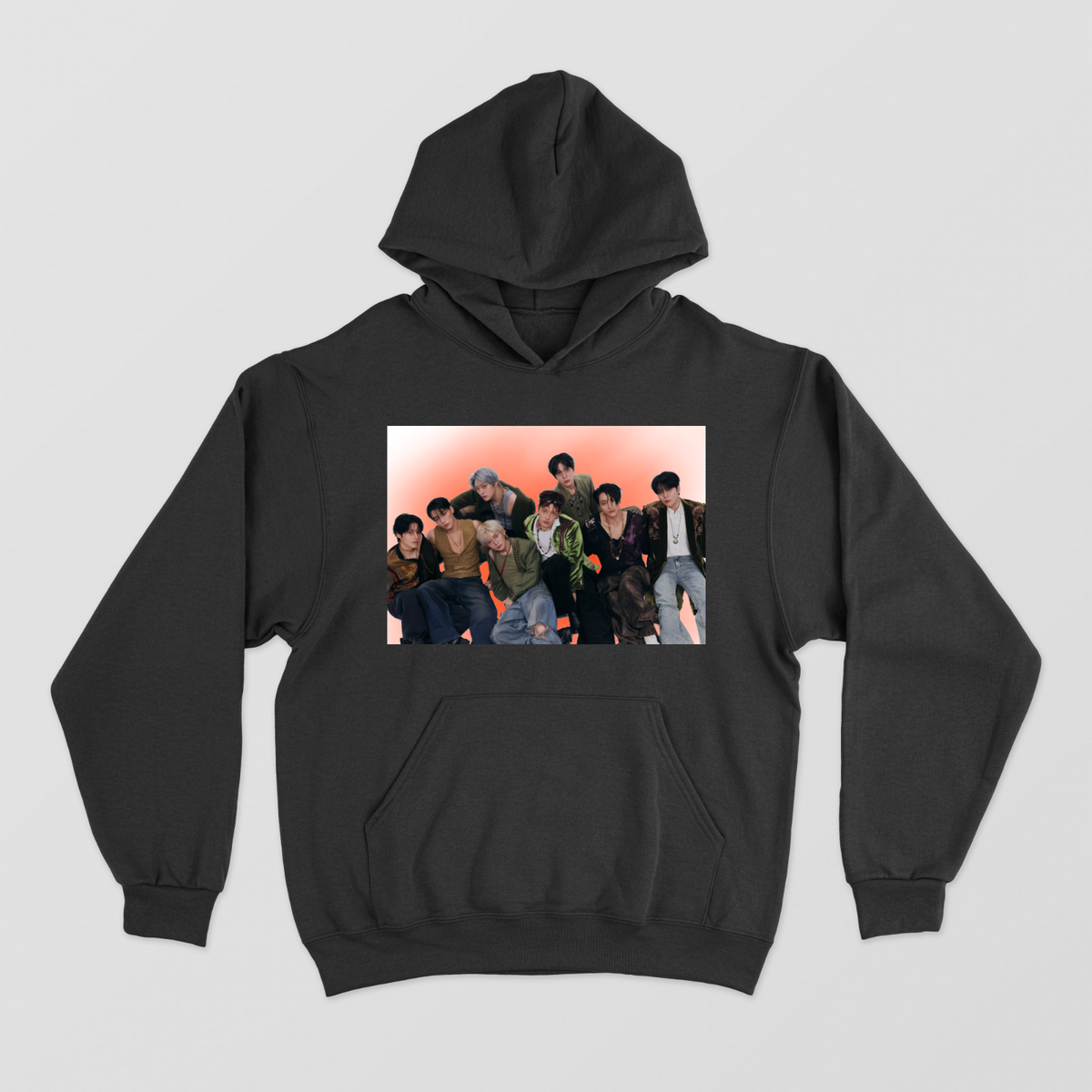 Ateez Unisex Hoodie by Elarte_08
