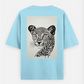 Leopard print Oversized T-shirt (Back print) by @_art_era___