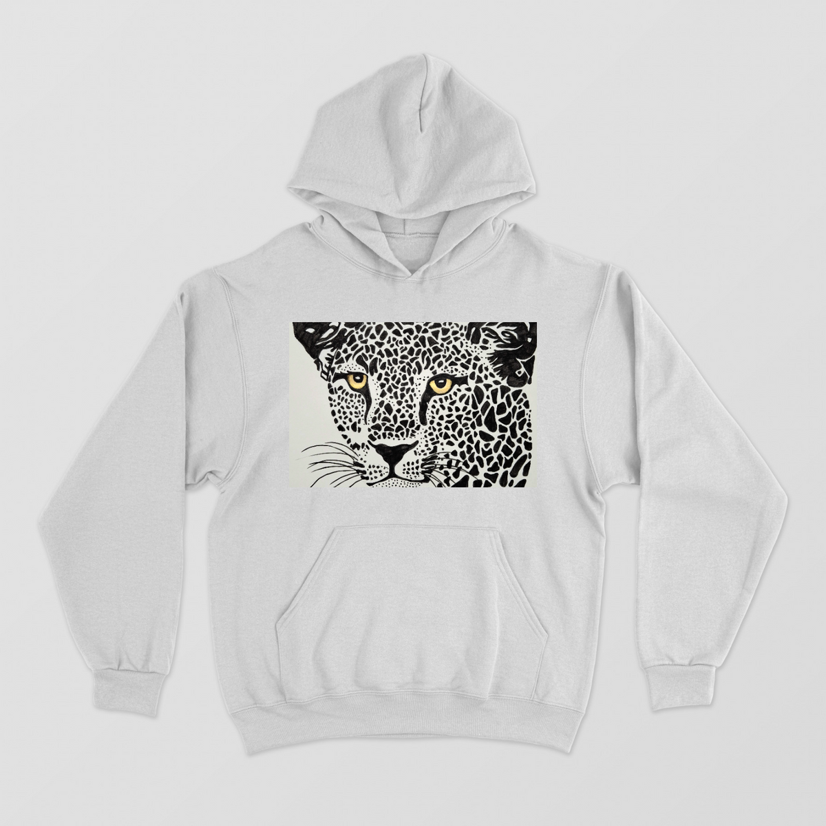 Leopard print Unisex Hoodie by @_art_era___