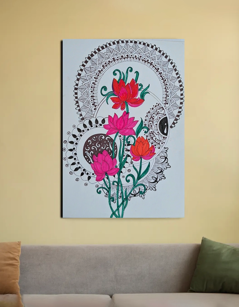 Mandala art 20"x30" Canvas Poster by @_art_era___
