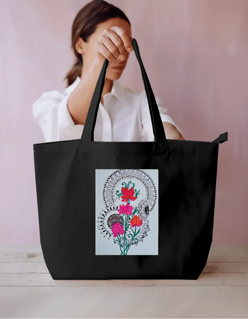 Mandala tote bag Everyday Large Tote Bag by @_art_era___