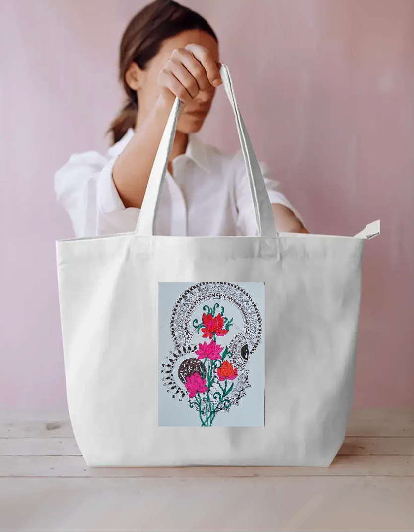 Mandala tote bag Everyday Large Tote Bag by @_art_era___