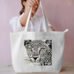 Leopard tote bag Everyday Large Tote Bag by @_art_era___